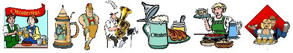 What a bunch of cool Oktoberfest mini pictures. Boy, there must've been a lot of work that went into making this webpage.