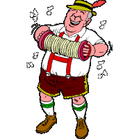 Papa's got a squeezbox he wears on his chest... Wait 'til you hear the disco accordion song!