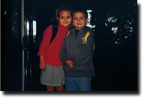 First day of school, 2003