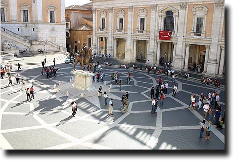 Capitoline plaza