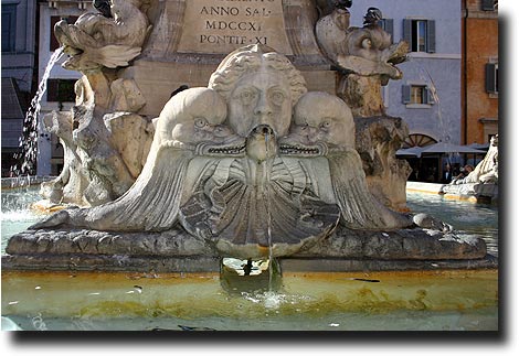 Pantheon fountain