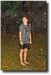 Alea enjoying a warm rainfall
