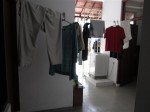 Maid's quarters - 3 rooms worth of space that are mostly used for laundry since our house help does not live with us