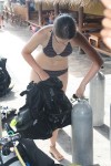 Alea gears up for our last dive