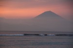 Agung from Sunset Point on Gili T