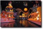 Entering the "It's a Small World" attraction