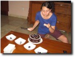 Whoops - forgot to blow out the candle!