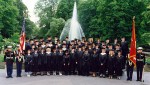 Class of 87 at graduation (larger size)
