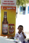Cute kid with beer (in Siem Reap)
