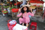 Street market vendor