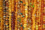 Amber beads for sale.