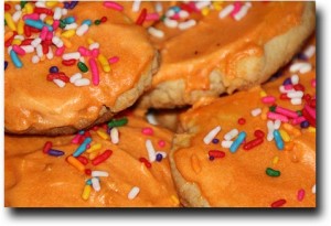 Orange Cookies - mmmm!