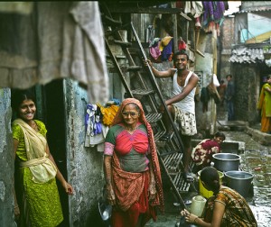Dharavi - CC licensed from http://www.flickr.com/photos/lecercle/3833278858/