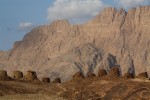 Ancient burial sites in the shadow of Oman's tallest mountain.