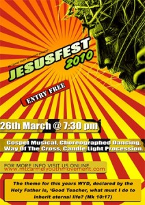 JesusFest 2010 Official Poster