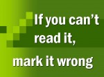 Better keep your writing clear!