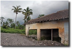 Mud slides from Merapi wiped out this village