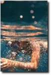 Fun with scuba divers' waste air!