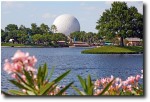 EPCOT over the water