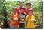 And here were the sons of our happy helpers, only too happy to get some coconuts themselves!