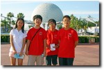 The State Department team in front of EPCOT