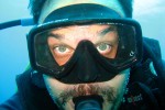 And Dave takes a self portrait. We'll post more pictures soon of non-diving activities, but suffice to say - we had a great time!