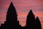 Ankgor Wat - sunrise over the spires
