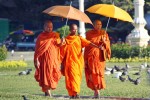 Monks in Phnom Penh