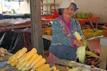 The corn lady was quite sweet and gave me a one-tooth smile