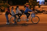 But the kids know how to have a good time, riding around the streets of Cat Ba (in Ha Long Bay) in the evenings!