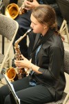 Alea toots her own horn