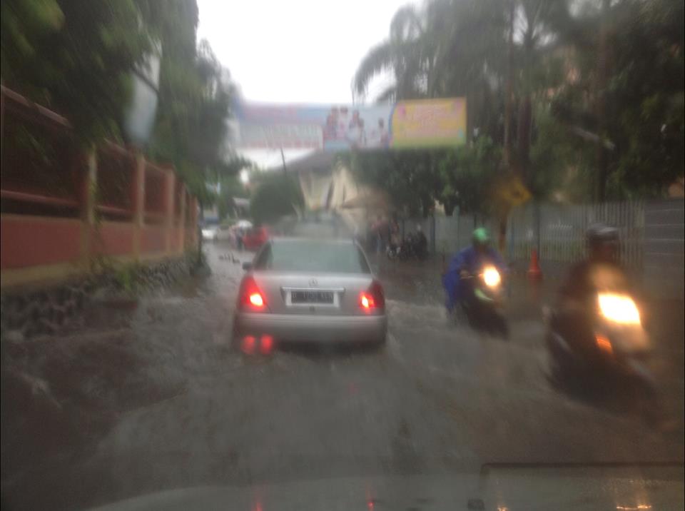 Rainy season in Jakarta