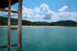 Ahh - the view from our dining area towards the beach.