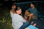 When the eating and drinking took its toll, the pool was a great place to cool off.
