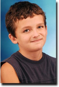 Breck's school picture from fifth grade