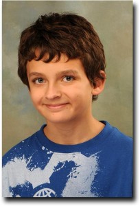 Breck's school picture from sixth grade