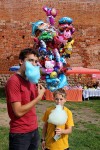 Cotton candy is a welcome treat!